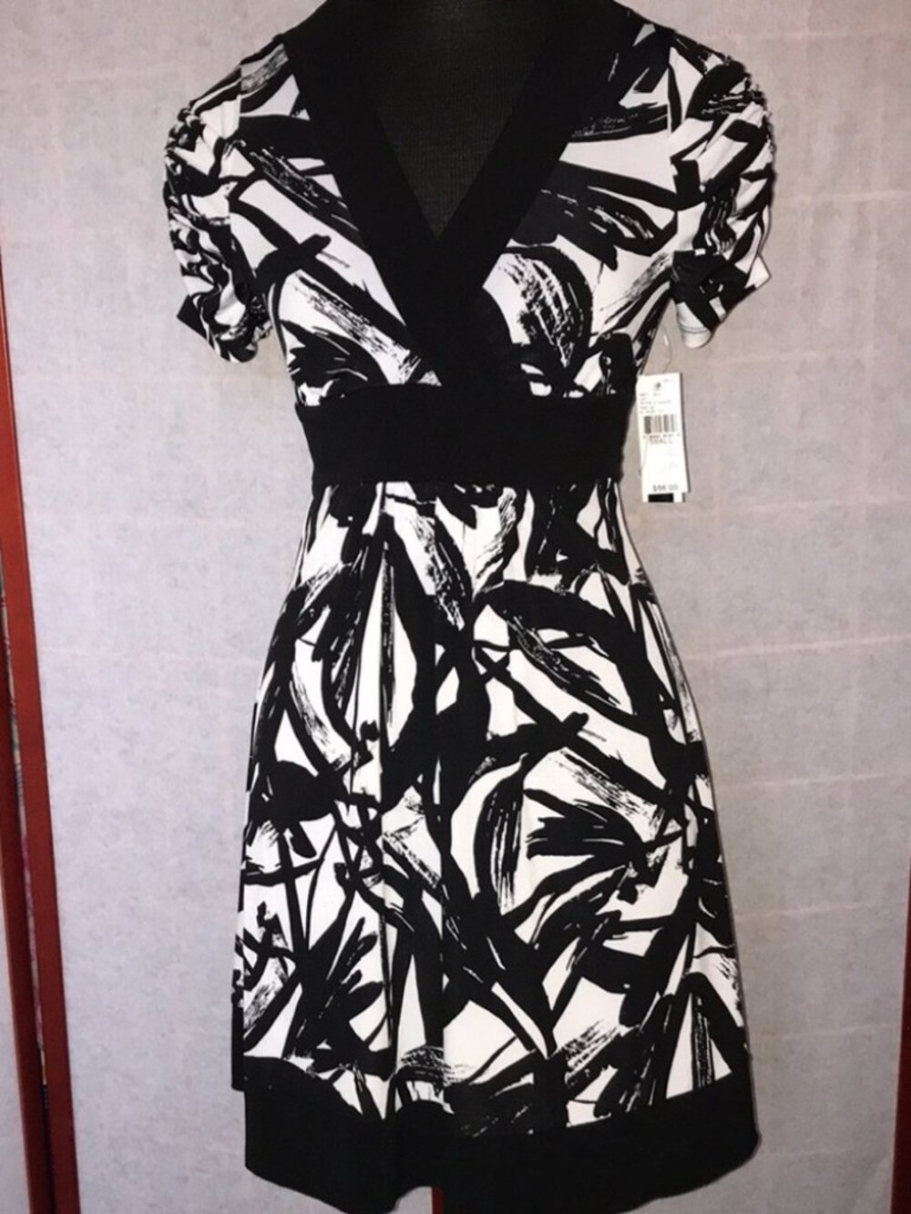 A. Byer Patterned Dress Size Small NEW NWT